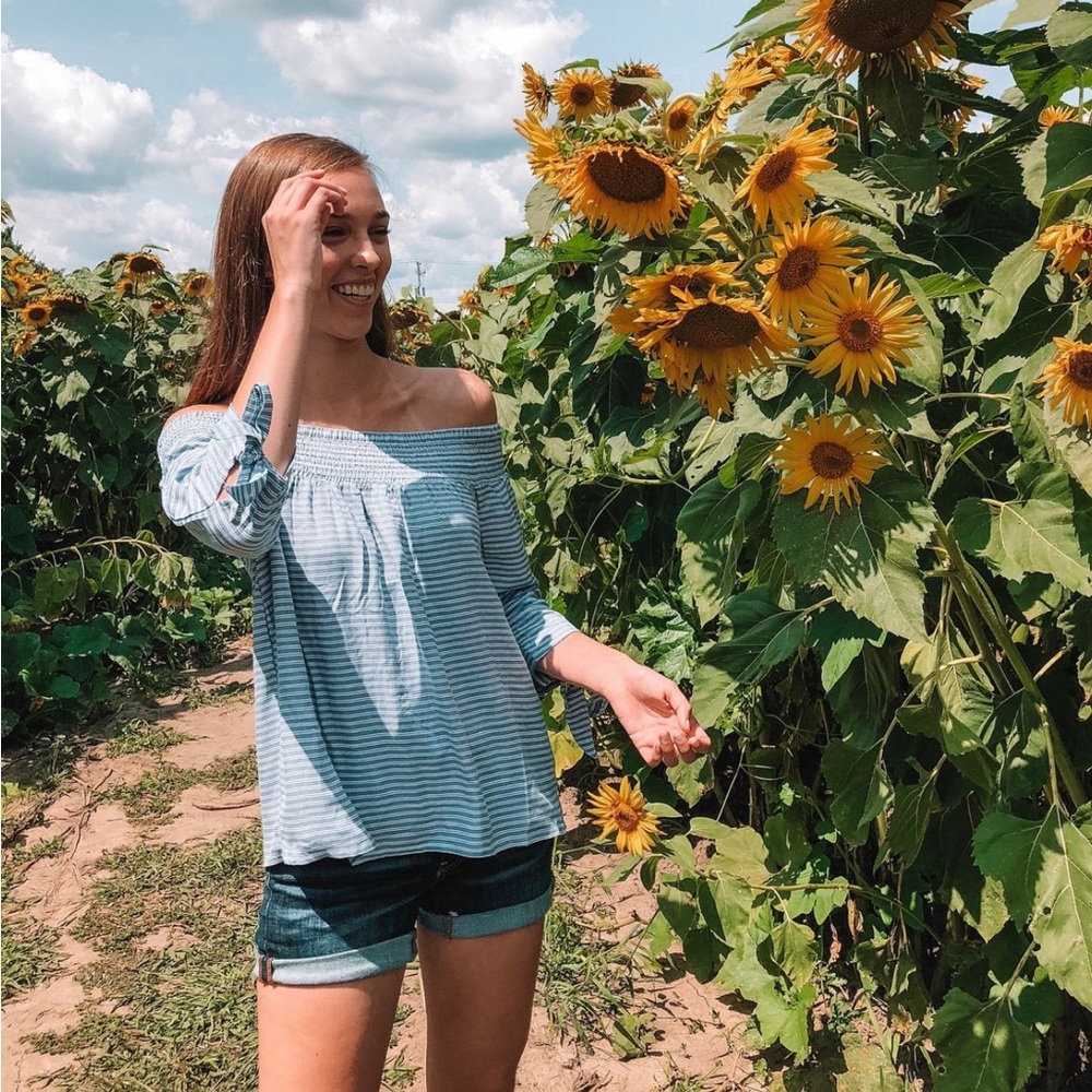 Off the shoulder top